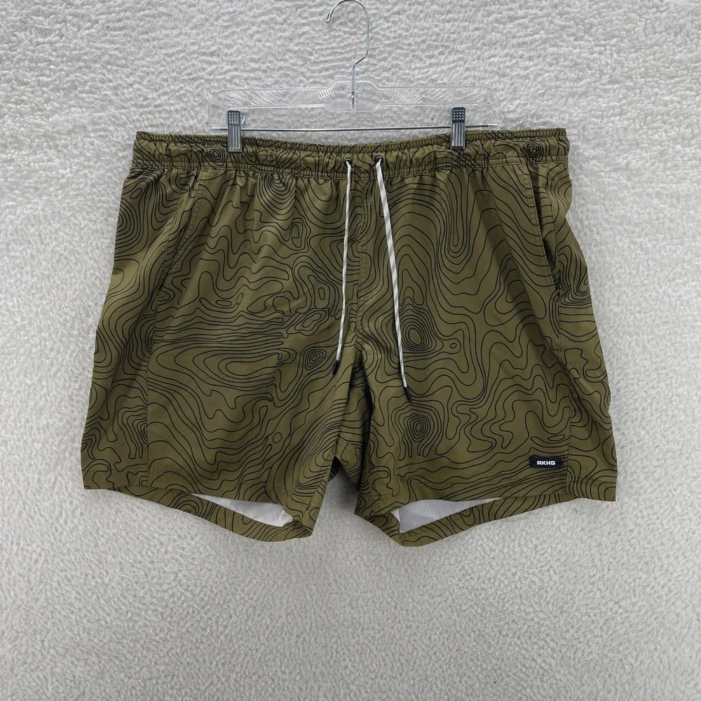 Alaskan Hardgear Lost Lake Swim Shorts Mens 2XL Gold 8